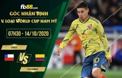 fb88-soi kèo Chile vs Colombia