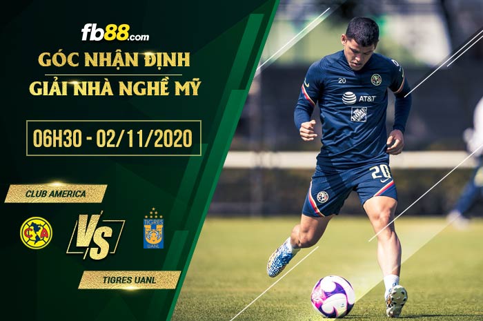 fb88-soi kèo Club America vs Tigres UANL