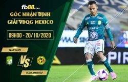 fb88-soi kèo Club Leon vs Club America