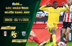 fb88-soi kèo Fulham vs West Bromwich
