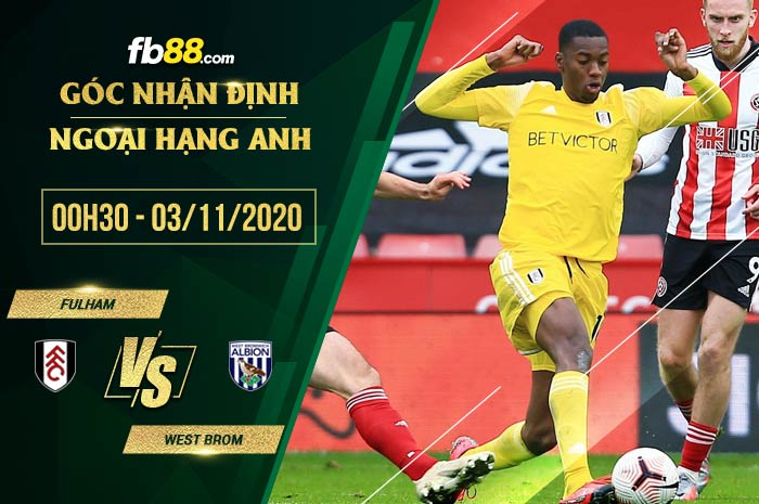 fb88-soi kèo Fulham vs West Bromwich
