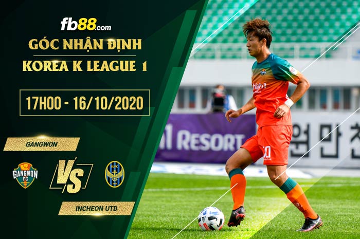 fb88-soi kèo Gangwon FC vs Incheon United