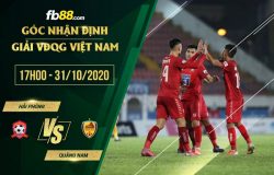 fb88-soi kèo Hai Phong vs Quang Nam