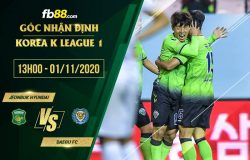 fb88-soi kèo Jeonbuk vs Daegu
