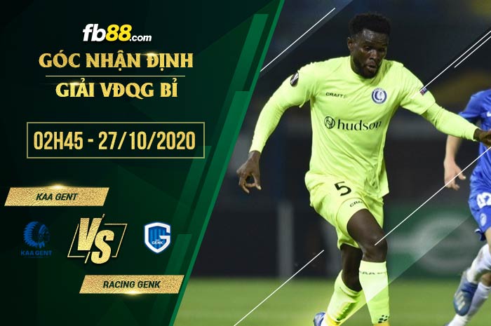 fb88-soi kèo KAA Gent vs Racing Genk