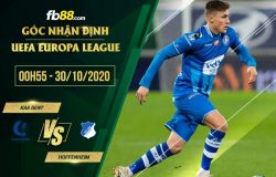 fb88-soi kèo KAA Gent vs TSG Hoffenheim