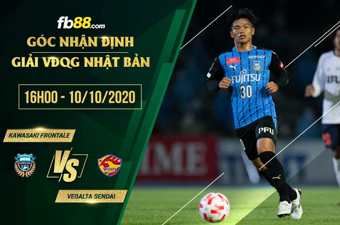 fb88-soi kèo Kawasaki Frontale vs Vegalta Sendai