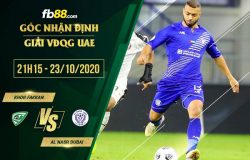 fb88-soi kèo Khor Fakkan vs Al Nasr Dubai