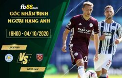 fb88-soi kèo Leicester City vs West Ham United