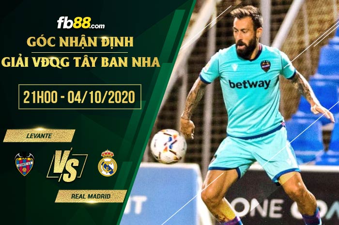 fb88-soi kèo Levante vs Real Madrid