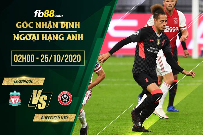 fb88-soi kèo Liverpool vs Sheffield United