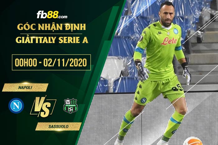 fb88-soi kèo Napoli vs Sassuolo