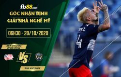 fb88-soi kèo New England Revolution vs Philadelphia Union