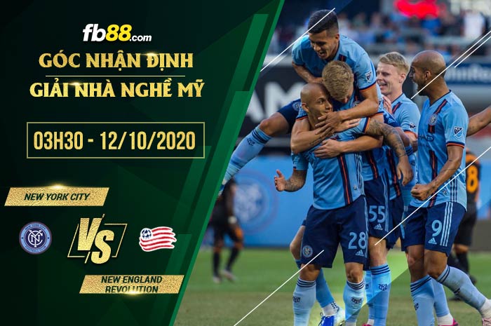 fb88-soi kèo New York City vs New England Revolution