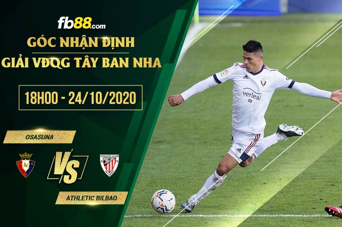 fb88-soi kèo Osasuna vs Athletic Bilbao