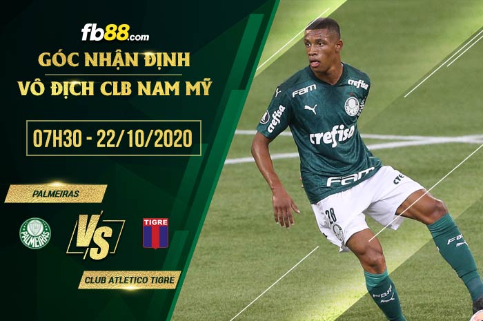 fb88-soi kèo Palmeiras vs Club Atletico Tigre