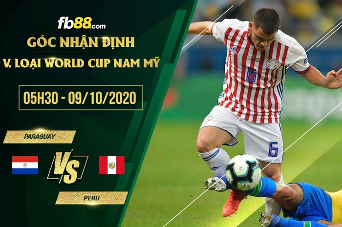 fb88-soi kèo Paraguay vs Peru