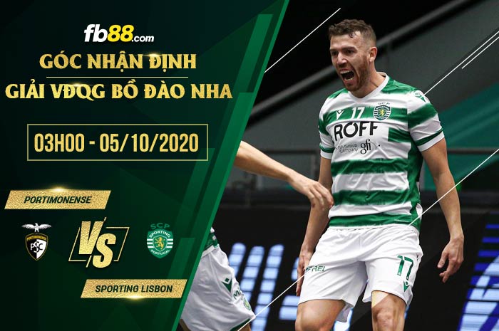 fb88-soi kèo Portimonense vs Sporting Lisbon