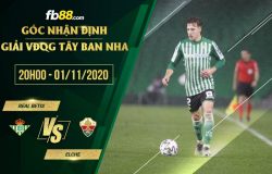 fb88-soi kèo Real Betis vs Elche