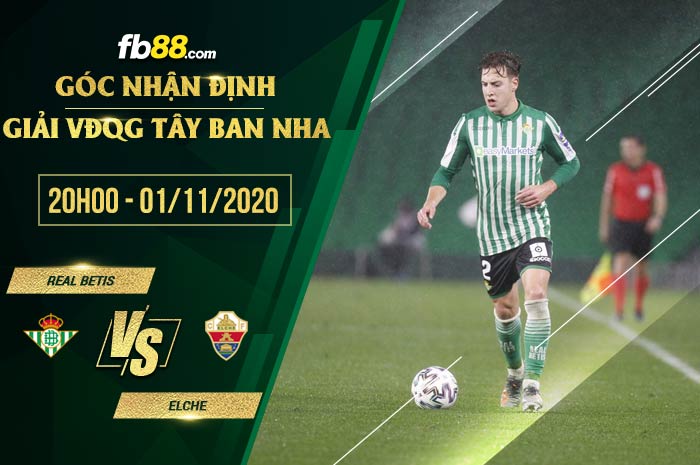 fb88-soi kèo Real Betis vs Elche