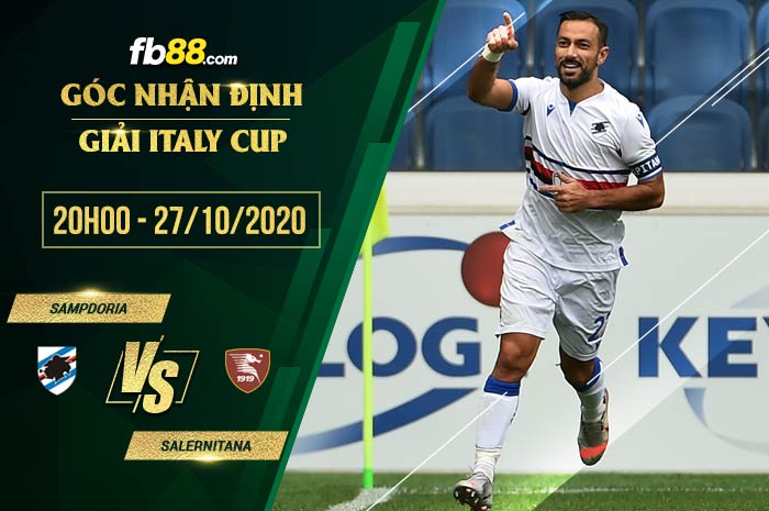 fb88-soi kèo Sampdoria vs Salernitana