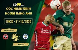fb88-soi kèo Sheffield United vs Manchester City