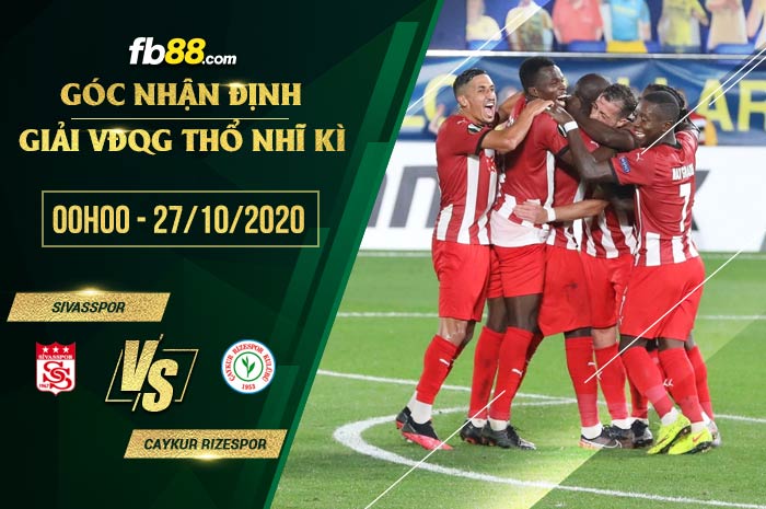 fb88-soi kèo Sivasspor vs Caykur Rizespor