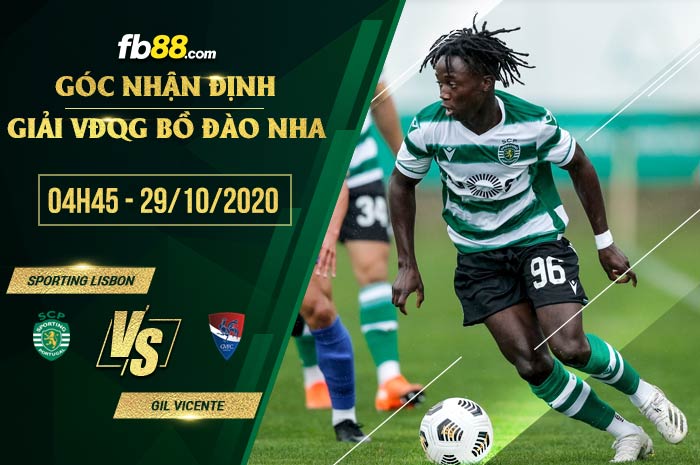 fb88-soi kèo Sporting Lisbon vs Gil Vicente