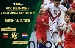 fb88-soi kèo Venezuela vs Paraguay