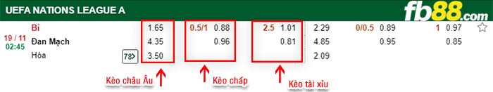 fb88-kèo chấp Bi vs Dan Mach