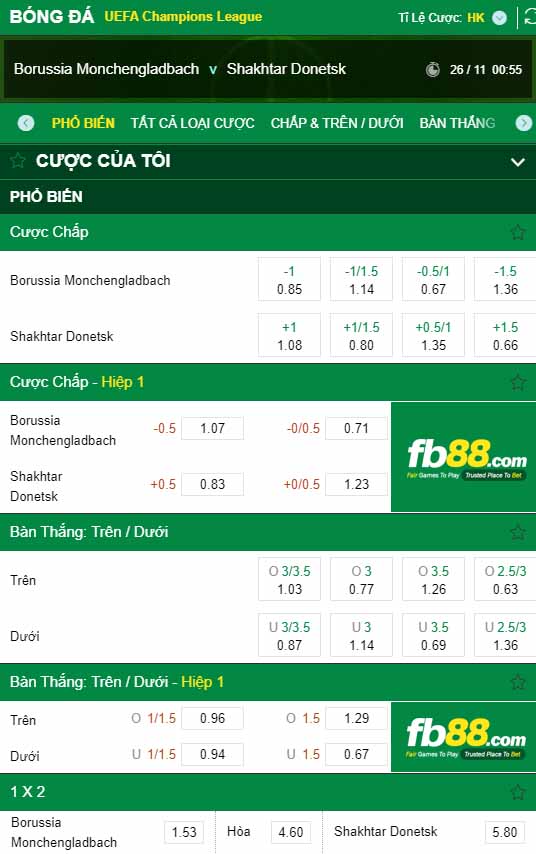 fb88-kèo nhà cái Borussia Monchengladbach vs Shakhtar Donetsk