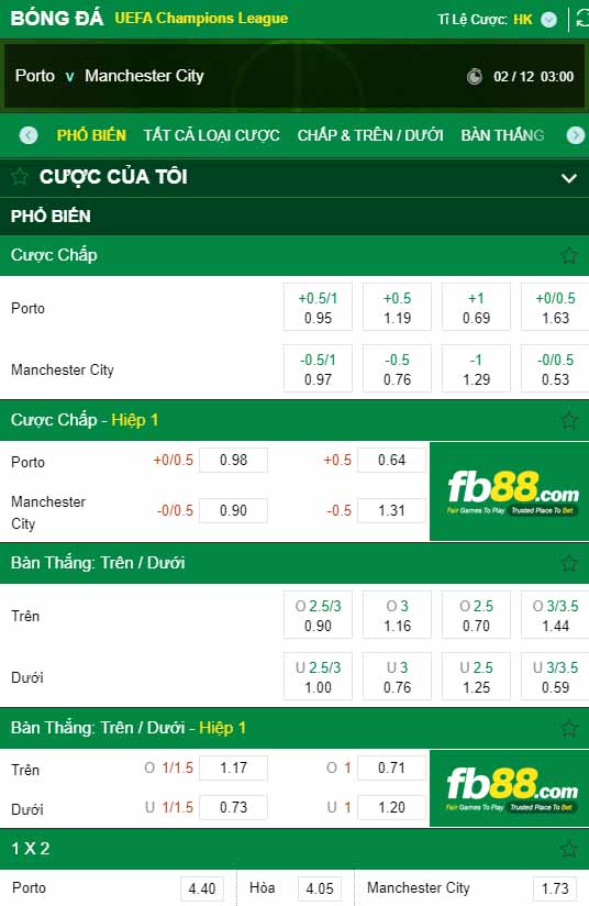 fb88-kèo nhà cái Porto vs Manchester City
