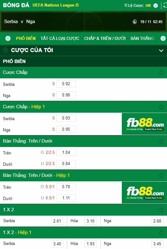 fb88-kèo nhà cái Serbia vs Nga