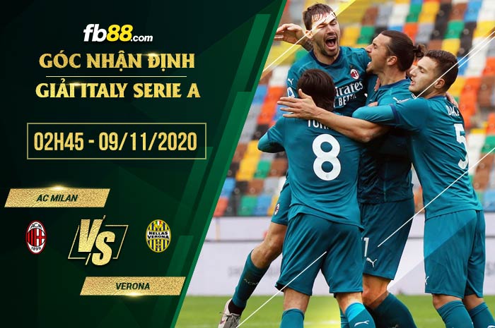 fb88-soi kèo AC Milan vs Verona