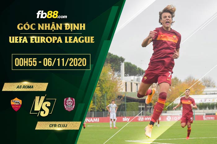 fb88-soi kèo AS Roma vs CFR Cluj