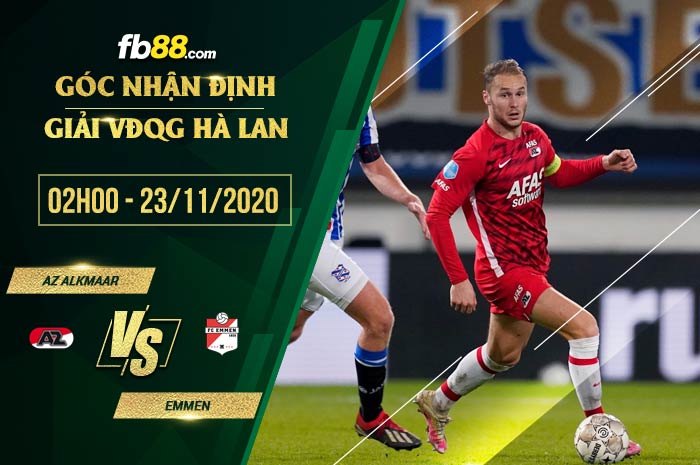 fb88-soi kèo AZ Alkmaar vs Emmen