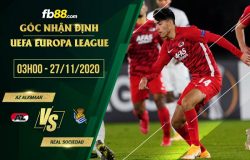 fb88-soi kèo AZ Alkmaar vs Real Sociedad
