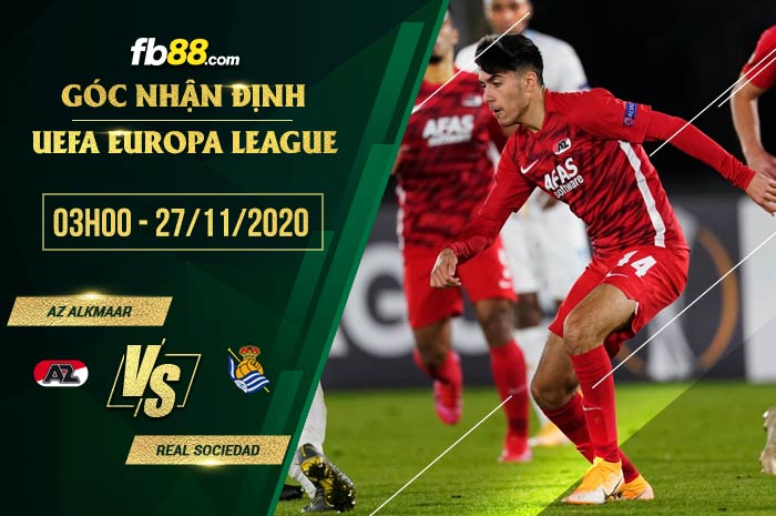 fb88-soi kèo AZ Alkmaar vs Real Sociedad