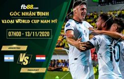 fb88-soi kèo Argentina vs Paraguay