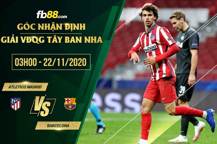 fb88-soi kèo Atletico Madrid vs Barcelona