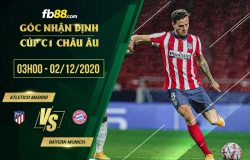 fb88-soi kèo Atletico Madrid vs Bayern Munich