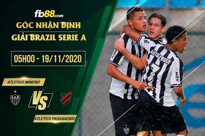 fb88-soi kèo Atletico Mineiro vs Atletico Paranaense