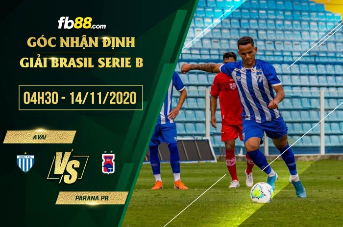 fb88-soi kèo Avai FC SC vs Parana PR
