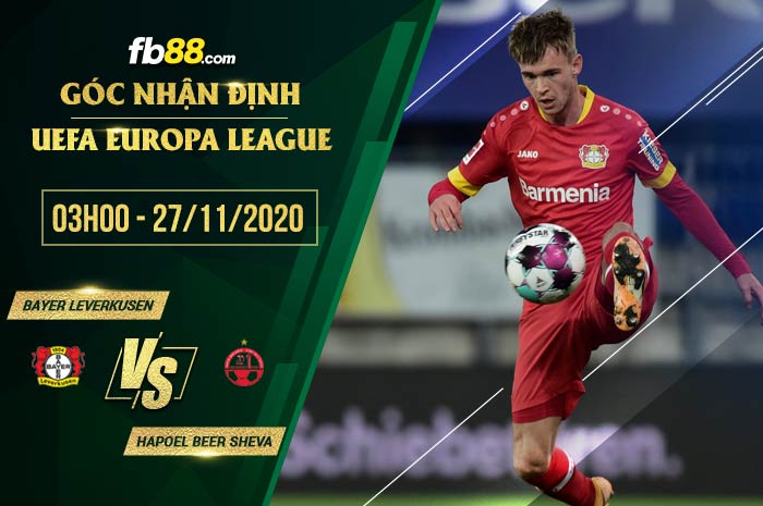 fb88-soi kèo Bayer Leverkusen vs Hapoel Beer Sheva