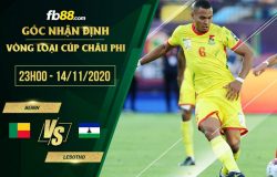 fb88-soi kèo Benin vs Lesotho