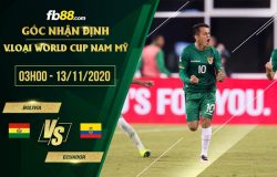 fb88-soi kèo Bolivia vs Ecuador