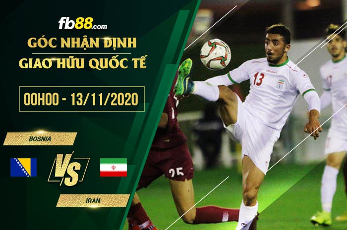 fb88-soi kèo Bosnia-Herzegovina vs Iran