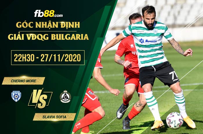 fb88-soi kèo Cherno More Varna vs Slavia Sofia