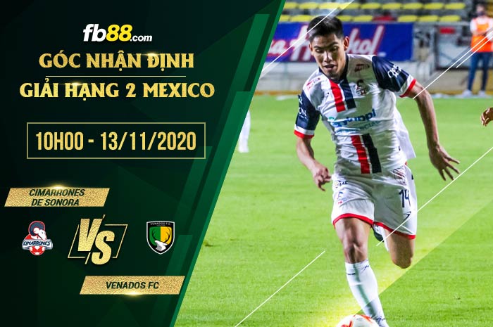 fb88-soi kèo Cimarrones de Sonora vs Venados FC