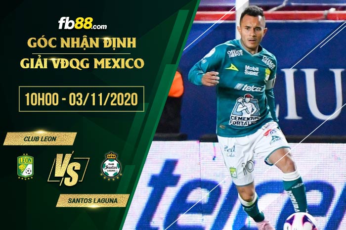fb88-soi kèo Club Leon vs Santos Laguna